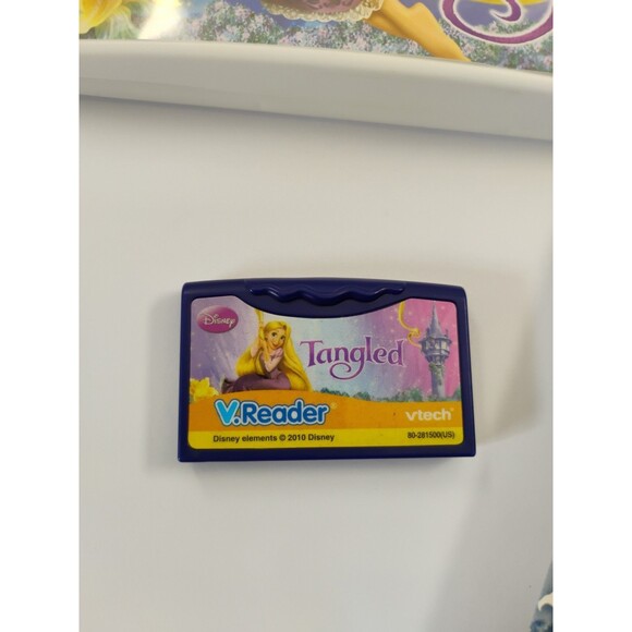 Vtech Tangled Ages 4-6 Years V.Reader Interactive E-Reading System Disney - Picture 2 of 15